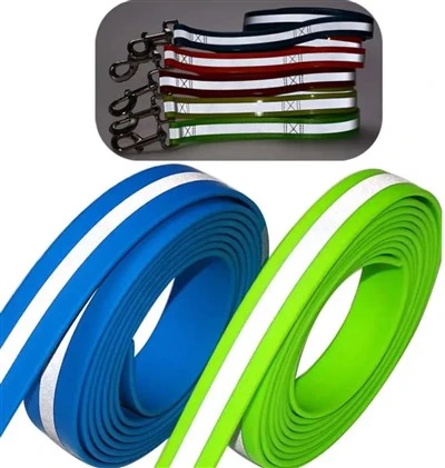 25 mm vodotěsný PVC povlak reflexní vodítko pro psy